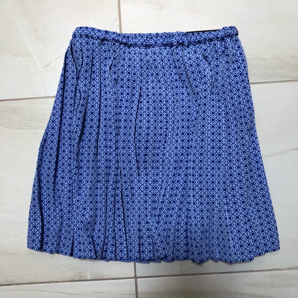 NWT Banana Republic Pleated Blue Skirt - XXSP